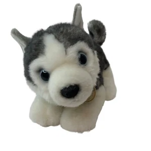 Aurora Realistic Siberian Husky Puppy Miyoni Plush Soft Stuffed Animal 9" 2005 - Picture 1 of 12