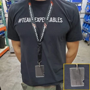 50pcs Heavy Duty ID Proximity Card Security Badge Holder 2-1/8" x 1/4" x 3 3/8" - Picture 1 of 3