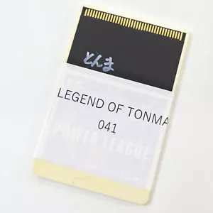 LEGEND OF TONMA 041 PC Engine Rewrite Hu Card Tested Unofficial Developer item - Picture 1 of 3