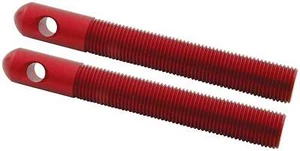 Allstar ALL18508 Hood Pin 1/2 in OD x 4 in Long Aluminum Red Anodized Pair - Picture 1 of 1
