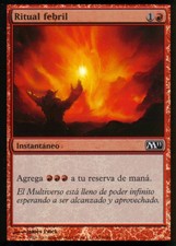Ritual febril Foil/pyretic RITUAL | NM | M11 | ESP | Magic MTG