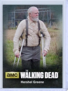 HERSHEL GREENE 2016 Cryptozoic WALKING DEAD Season 4 Part 1 CHARACTER BIOS #C06 - Bild 1 von 2