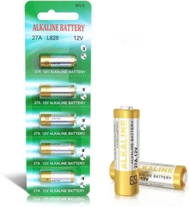 Alkaline Battery, A27S MN27 L828 A27 12V Battery Long-Lasting for Key, Car Al... - Picture 1 of 7