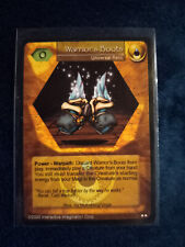 Warrior's Boots NM Unlimited Magi Nation