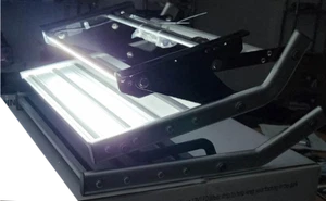 DOUBLE FOLDING MANUAL STEP WITH LED LIGHT CARAVAN RV CAMPER ACCESSORIES PARTS - Picture 1 of 5