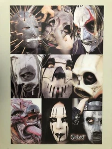 SLIPKNOT,MUSIC BAND,RARE  2000's POSTER - Picture 1 of 8