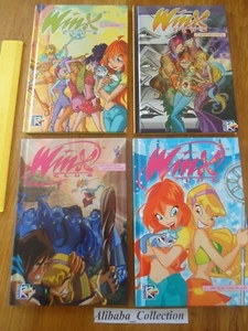 LOT BD WINX CLUB 1 2 3 4 cartonné EO pour les 4 RAINBOW - Imagen 1 de 5