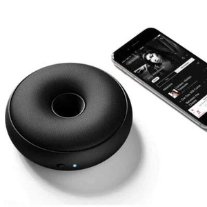 LEXON Hoop Bluetooth® speaker Black Gun LA95 w/microphone - Picture 1 of 5