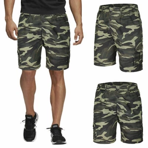 Bermuda Uomo Cotone Pantaloncino Corto Cargo Tasconi Shorts Militare VEQUE - Imagen 1 de 9