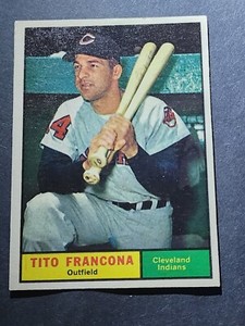 1961 Topps Set-Break #503 Tito Francona NR-MINT 