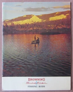 Vintage 1966 Browning Silaflex Fishing Rods Catalog w Letter + Price List - Picture 1 of 12