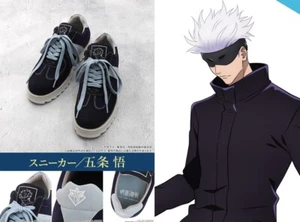 Jujutsu Kaisen Satoru Gojo Sneakers Shoes 24cm Unisex MN6.5/WN7.5 Japan Cosplay - Picture 1 of 8