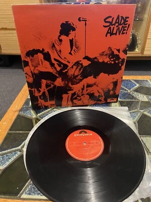 Slade SLADE ALIVE! Vintage Vinyl LP Record Album Polydor 2383101 Australia 1972 - Image 1 of 4