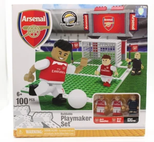 Arsenal Soccer / Football Buildable Playmaker Set Ozil Sanchez Referee 100 Pcs. - Picture 1 of 9