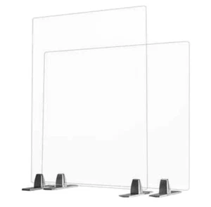 Protector Estornudos Mesa Independiente Escritorio Protector 30" Transparente - Imagen 1 de 7