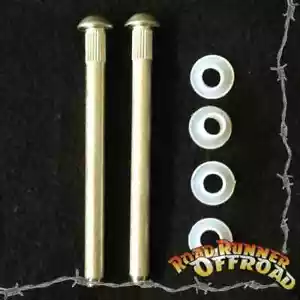 Front Door Hinge Pins Kit for Toyota LandCruiser 40 Series FJ40 FJ45 - Foto 1 di 1