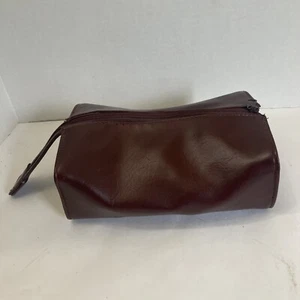 Vintage Traveling Shaving  Toiletry Bag Shaving Bag Make Up Cosmetics Taiwan ROC - Picture 1 of 11