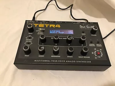 Dave Smith Instruments Tetra4 Multitimbral (x4 voices) analog synthesizer - Image 1 of 4