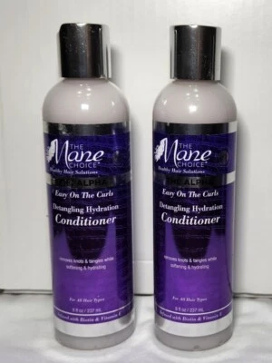 Acondicionador hidratante desenredante Mane Choice Easy On The CURLS 8 OZ (lote de 2) Foto 1 de 3