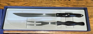 CUTCO 1834 Carving Set, 1727 Carving Fork & 1723 9” Carving Knife-In Box - Picture 1 of 4