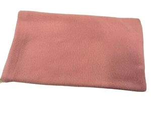 Pink Fleece Goggle Speaker Storage Bag Drawstring 7 x 12 Barbiecore - Picture 1 of 2