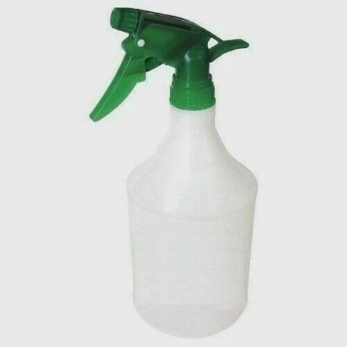 10X 1 LITRE EMPTY TRIGGER WATER SPRAY PLASTIC BOTTLE PLANTS FLOWERS PUMP SPRAYER - image 1 of 1