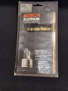 Bosch Platinum Spark Plug Resistor 6124 Set Of 6 NEW OLD STOCK - Picture 1 of 7