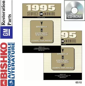 1995 Buick LeSabre Park Avenue 88 98 Bonneville Shop Service Repair Manual CD - Picture 1 of 1