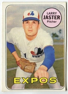 1969 Topps #496 Larry Jaster Montreal Expos - Picture 1 of 2
