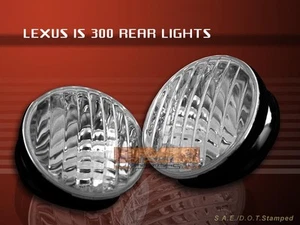 Fit For 2001-2005 LEXUS IS-300 IS300 TRUNK TAIL LIGHTS CLEAR 2004 2003 2002 - Picture 1 of 1