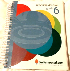 Oak Meadow 6th Grade Teacher Manual Homeschool Curriculum: English, Science, SS - Picture 1 of 5