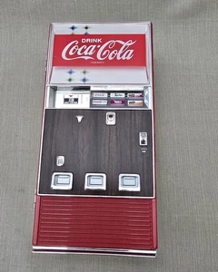 Vintage Coca Cola Musical Vending Machine Bank Lights Up Plays Song And Sounds - Picture 1 of 7