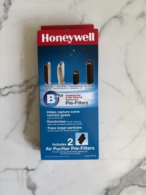 Honeywell- B Plus Replacement Pre-Filters (w/ 2 Air Purifier Pre-Filters) HRF-B2 - Image 1 of 4