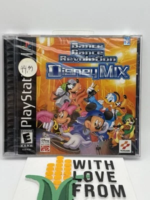 Dance Dance Revolution Disney Mix Sony PlayStation 1 PS1 NEW Factory Sealed - Image 1 of 4