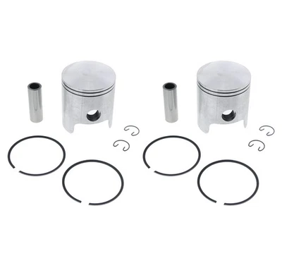 1978-1988 Yamaha Enticer 340 ET340 Piston Kit x2 Snowmobile by Race-Driven - Image 1 of 4