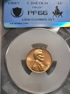 1964 Lincoln Cent Proof Gem! - Image 1 of 4