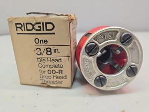 RIDGID 00-R Die Hand Threader Die Head 3/8 New With Box - Picture 1 of 5