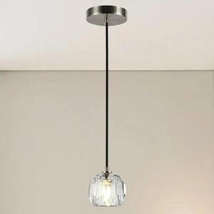 Lámpara Colgante Níquel Cepillado, Pequeña Isla Colgante Lámpara para Cocina,... - Imagen 1 de 6