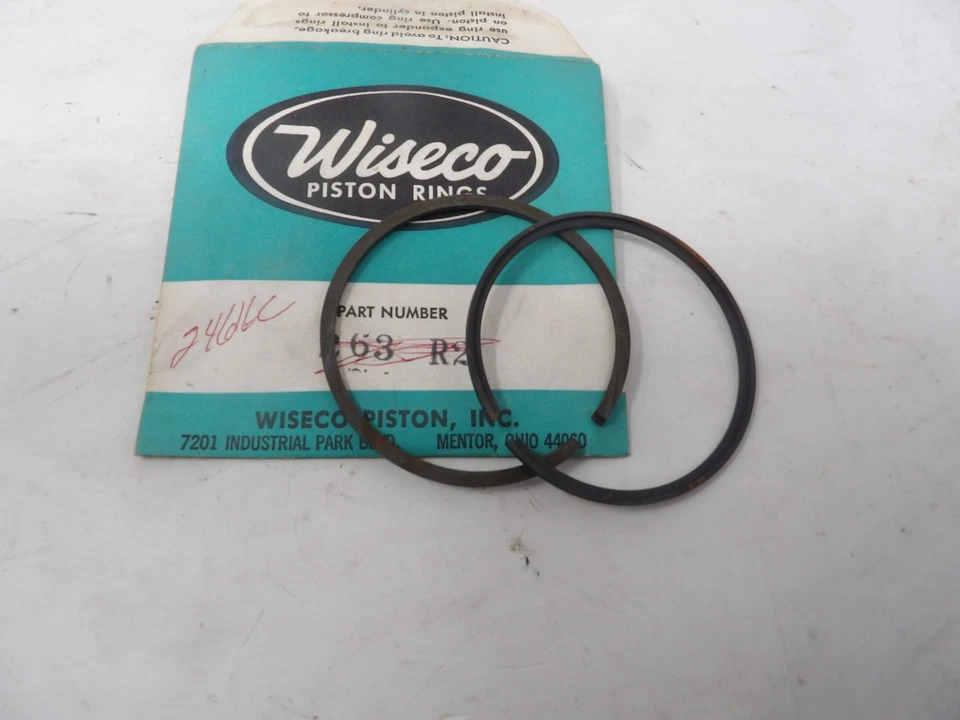 Anillos de pistón Wiseco 1974-81 Suzuki PE175 2461LC 62,5 mm/0,20 sobre Foto 1 de 1