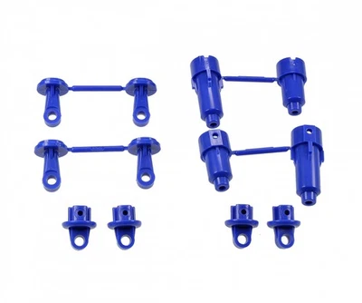 Stoßdämpferteile F-Parts blau für Tamiya Super Fighter G - Bild 1 von 2