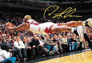 Dennis Rodman Nachdruck Autogrammfoto - Bild 1 von 1