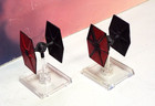 Star Wars X-Wing Miniatures Game TIE Fighter Set (3D-Printed, Painted)