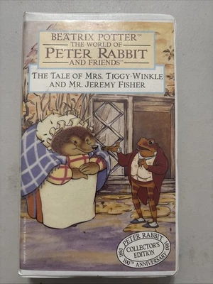 The Tale of Mrs. Tiggy-Winkle and Mr. Jeremy Fisher (VHS, 1992) - Изображение 1 из 4