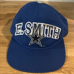 Vintage 1990s Emmitt Smith Starter Dallas Cowboys SnapBack Cap Hat - Picture 1 of 14