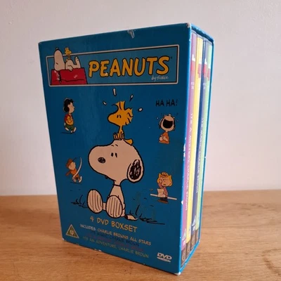 Charlie Brown Peanuts / 4 DVD Boxset / Cartoon / PAL Region 0 - Image 1 of 4