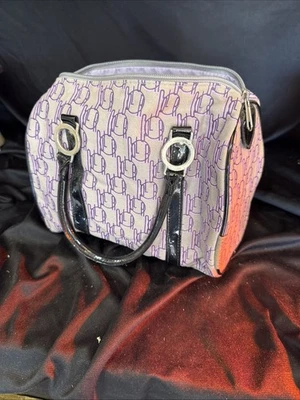 BOLSO DE MANO LINDO MATRIX DE LONA MORADA Foto 1 de 4