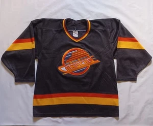Vintage Rare Vancouver Canucks CCM Maska Made In USA Jersey Size M - Picture 1 of 6