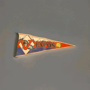 Vintage 1996 MLB Vermont Expos Champ Pennant - Picture 1 of 6