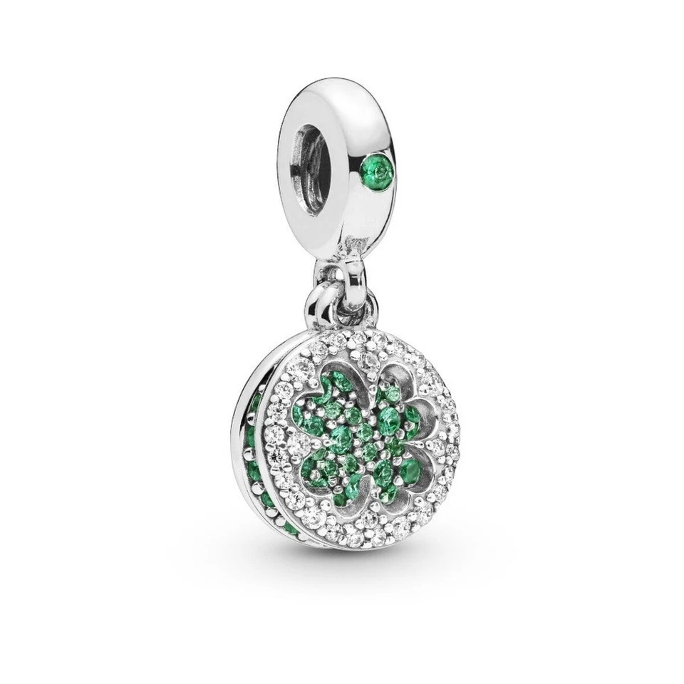 Perlina Donna Pandora LUCKY FOUR LEAF CLOVER - Immagine 1 di 1