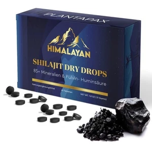Shilajit Tabletten Mumijo Extrakt 36000 MG 80% Fulvinsäure & 85+ Mineralien 60 S - Bild 1 von 9